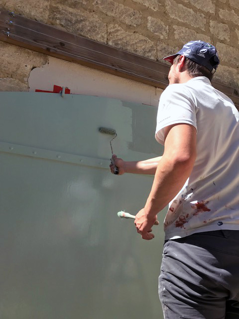 Photo du gérant peintre en bâtiment